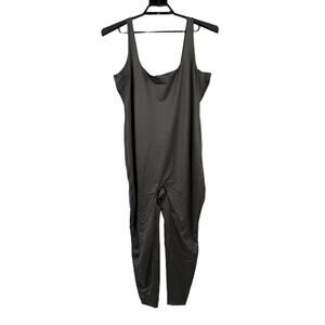 Skims Jumpsuit All in One Shine bodysuit gray size 4X